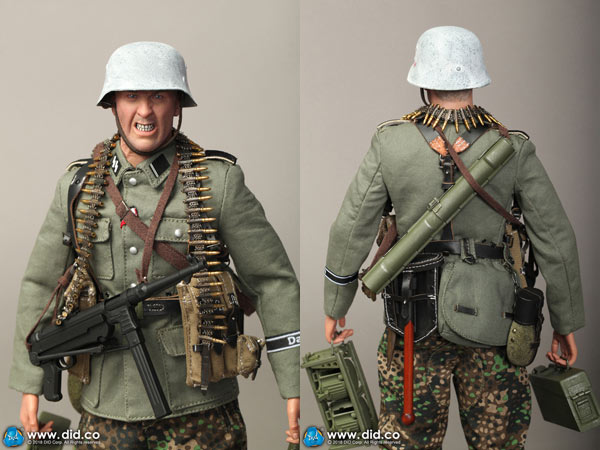 DID】D80131 WW2 SS-Panzer-Division Das Reich MG42 Gunner B