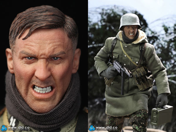 DID】D80131 WW2 SS-Panzer-Division Das Reich MG42 Gunner B