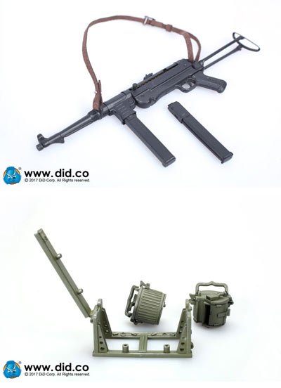 DID ミリタリーフィギュア　ドイツ軍SS 機関銃手 DID ミリタリーフィギュア ドイツ軍SS 機関銃手 大注目 DID
