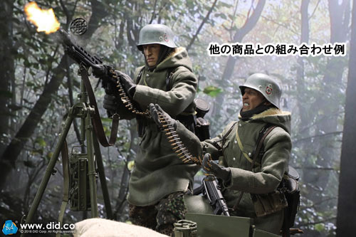 DID ミリタリーフィギュア　ドイツ軍SS 機関銃手 フィギュア専門店 -ソダチトイズ / DID 第二次世界大戦米軍遊
