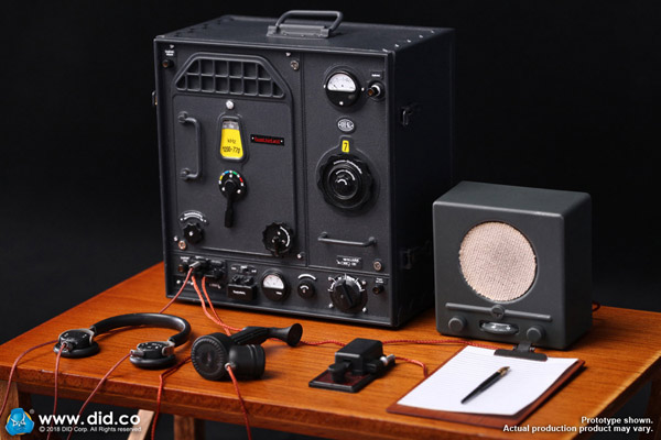 DID】D80133 WW2 German Communication 3 WH Radio Operator