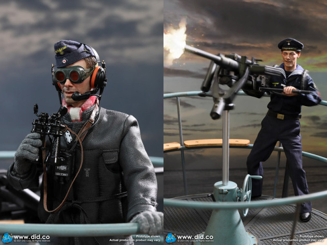 DID】D80153 WW2 German U-Boat Seaman / Obermaat - Erwin ドイツ海軍 