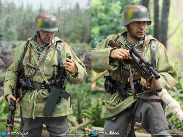 DID】D80163 WW2 German Wehrmacht-Heer sniper - Wolfgang 第二次大戦 