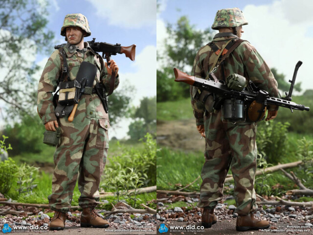 DID】D80169 WW2 German 12th SS Panzer Division MG42 gunner - Otto 
