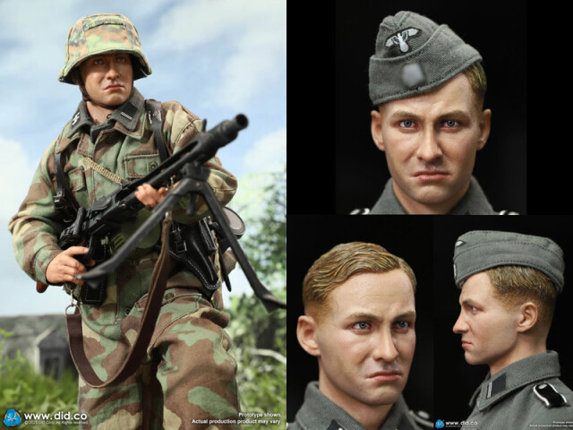 DID】D80169 WW2 German 12th SS Panzer Division MG42 gunner - Otto 