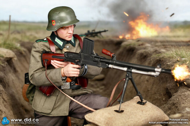 DID】D80191 WW2 German SS Polizei-Division ZB30 Gunner - Friedrich