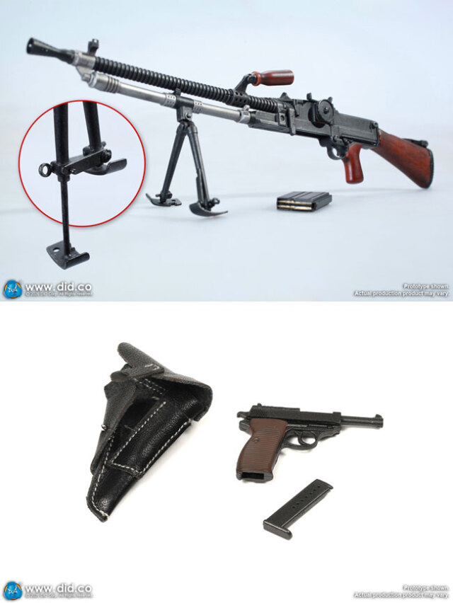 DID】D80191 WW2 German SS Polizei-Division ZB30 Gunner - Friedrich