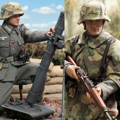 DID】D80195 WW2 German GD Infantry Mortarman - Bruno ドイツ国防軍