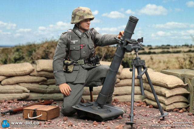 DID】D80195 WW2 German GD Infantry Mortarman - Bruno ドイツ国防軍