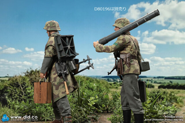 DID】D80195 WW2 German GD Infantry Mortarman - Bruno ドイツ国防軍
