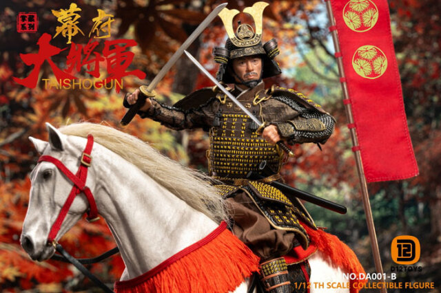 D12TOYS】DA001B Palm Collections 1/12 幕府大将軍 戦国武将 侍 武士