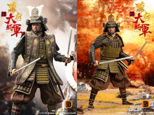 D12TOYS】DA001 Palm Collections 1/12 幕府大将軍 戦国武将 侍 武士