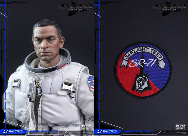 DAM】No.78032 ELITE SERIES SR-71 ”BLACK BIRD” TEST PILOT