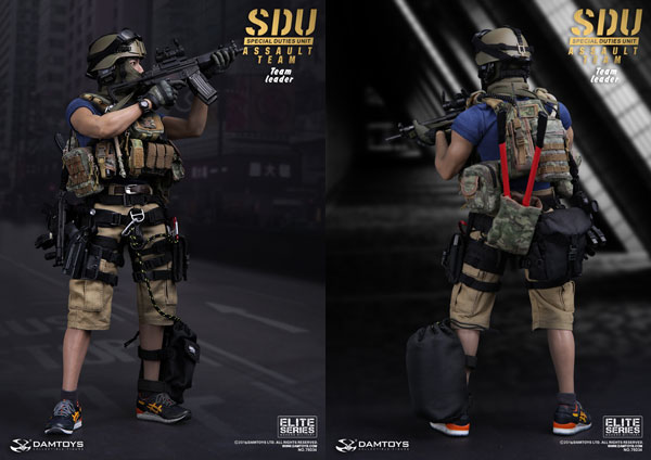今季ブランド Damtoys 1/6 特別 飛虎隊 特殊部隊 SDU 香港警察