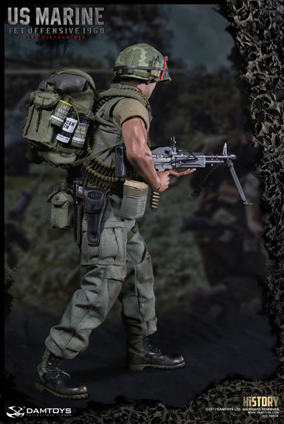 DAM】No.78038 HISTORY SERIES 1/6 U.S.MARINE (TET OFFENSIVE