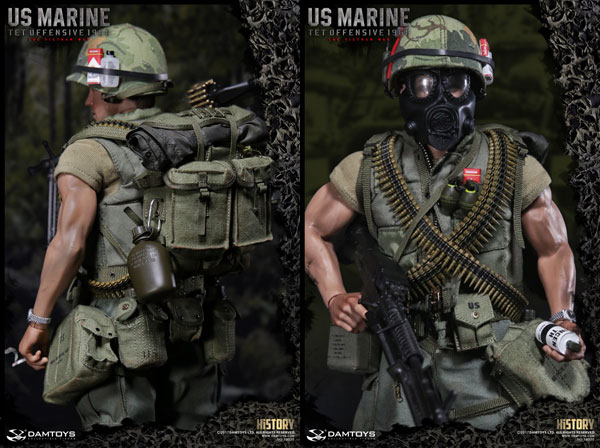 DAM】No.78038 HISTORY SERIES 1/6 U.S.MARINE (TET OFFENSIVE