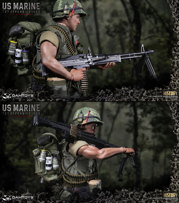 DAM】No.78038 HISTORY SERIES 1/6 U.S.MARINE (TET OFFENSIVE,1968