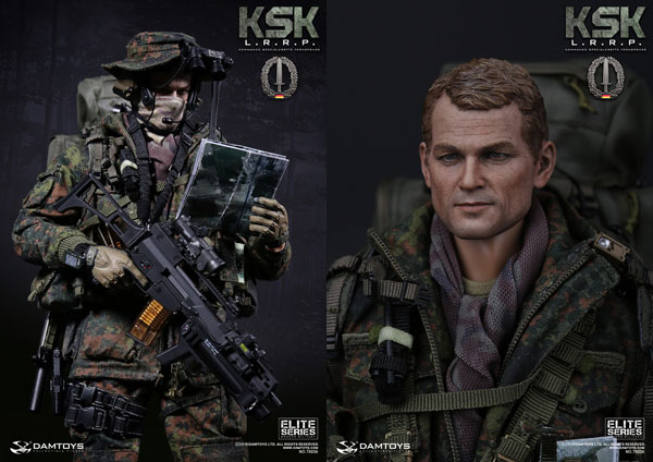 ミリタリー 1/6 LRRP DAM】No.78039 ELITE SERIES KSK ( KOMMANDO SPEZIALKRÄFTE