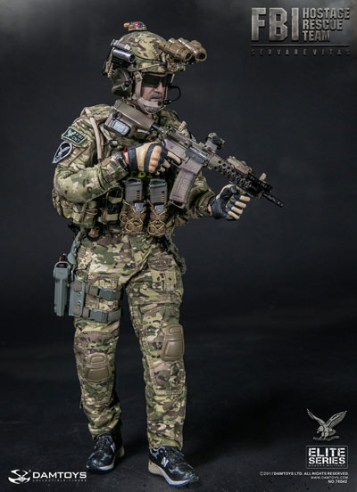 DAMTOYS ホステージレスキューチーム フィギュア DAM】No.78042 ELITE SERIES 1/6 FBI HRT AGENT (HOSTAGE RESCUE