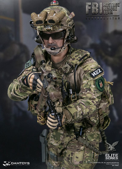 DAM】No.78042 ELITE SERIES 1/6 FBI HRT AGENT (HOSTAGE RESCUE