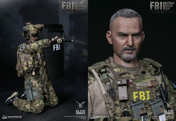 DAM】No.78042 ELITE SERIES 1/6 FBI HRT AGENT (HOSTAGE RESCUE TEAM