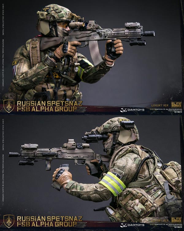 DAM】No.78047A ELITE SERIES 1/6 RUSSIAN SPETSNAZ FSB ALPHA