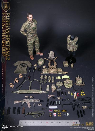 DAM】No.78047A ELITE SERIES 1/6 RUSSIAN SPETSNAZ FSB ALPHA