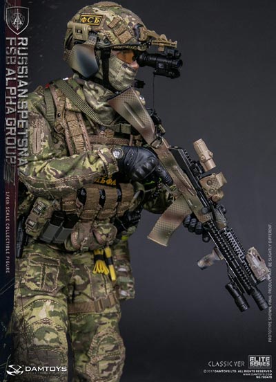 DAM】No.78047B ELITE SERIES 1/6 RUSSIAN SPETSNAZ FSB ALPHA