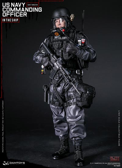 DAM】No.78050 ELITE SERIES 1/6 NAVY COMMANDING OFFICER アメリカ