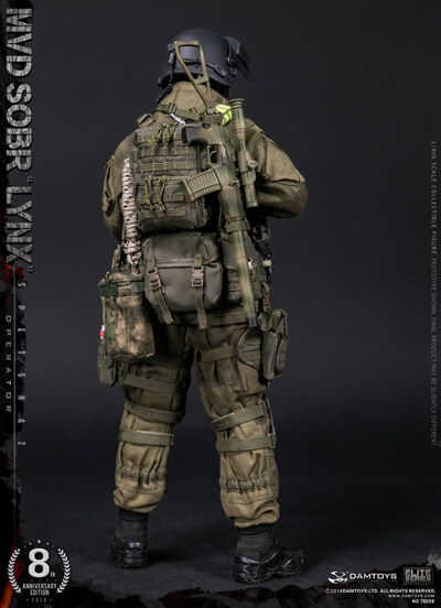 ミリタリーフィギュア　DAMTOYS SPETSNAZ スペツナズ  ロシア軍 Amazon | DAMTOYS 1/6 ロシア連邦軍 スペツナズ ビチャズ MVD VV