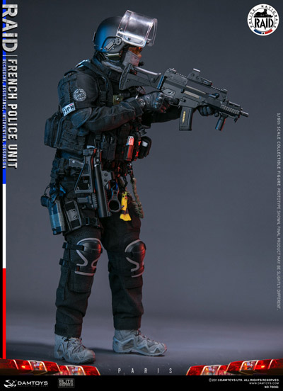 DAM】No.78061 ELITE SERIES 1/6 FRENCH POLICE UNIT - RAID IN