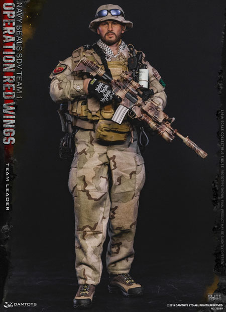 ネイビーシールズ SDVチーム1 - チームリーダー ”レッド・ウィング作戦 DAMTOYS 1/6 米海軍特殊部隊 ネイビーシールズ SDVチーム1 - チーム