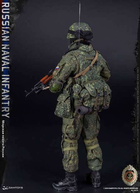 DAM】No.78070 1/6 RUSSIAN NAVAL INFANTRY ロシア海軍歩兵 1/6