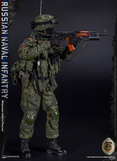DAM】No.78070 1/6 RUSSIAN NAVAL INFANTRY ロシア海軍歩兵 1/6