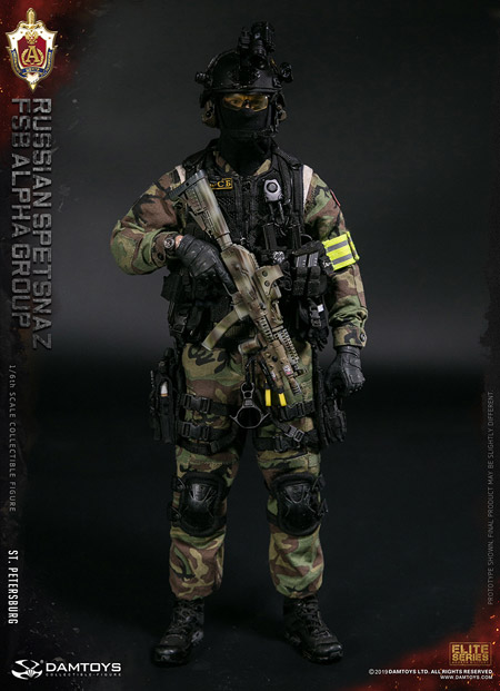 DAM】No.78071 1/6 RUSSIAN SPETSNAZ FSB ALPHA GROUP St