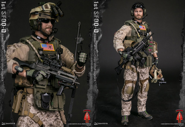 DAM】No.78074 1/6 1st SFOD-D Combat Applications Group GUNNER 