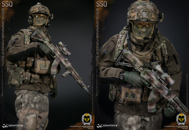 DAMTOYS 1/6 ロシア特殊作戦軍 SSO アクションフィギュア フィギュア専門店 -ソダチトイズ / 予約 DAMTOYS ロシア連邦SSO