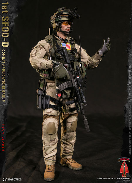 開封済み】 至福の DAMTOYS 1/6デルタフォース チームリーダー