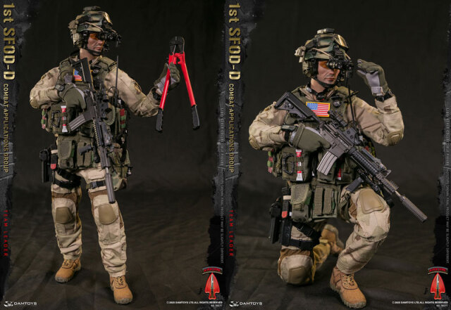 DAM】No.78077 1/6 1st SFOD-D Combat Applications Group TEAM LEADER 