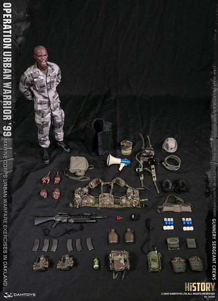 DAMTOYS78080アメリカ海兵隊アーバンウォリアー作戦クルース一等軍曹 DAM】No.78080 1/6 Operation Urban Warrior '99 - Marine Corps