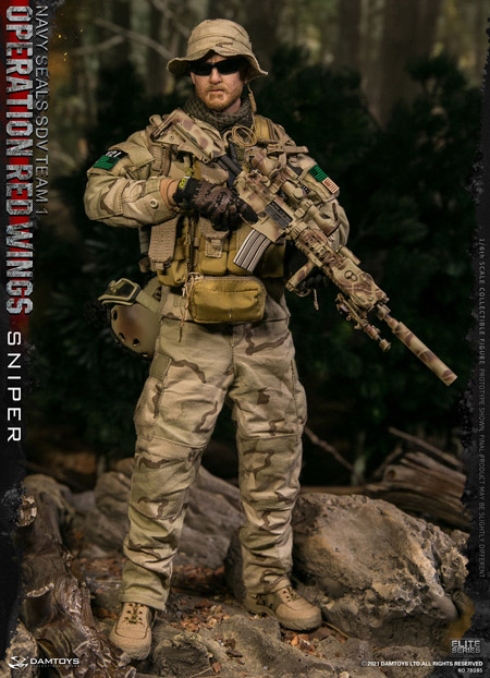 DAM】No.78085 1/6 Operation Red Wings NAVY SEALS SDV TEAM 1 Sniper  