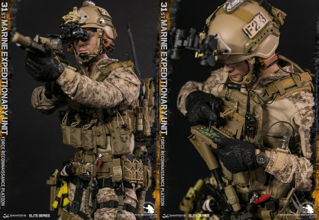 フラッグセットDamtoys 78089 アメリカ海兵隊 MEU 第31海兵遠征部武装偵察部隊