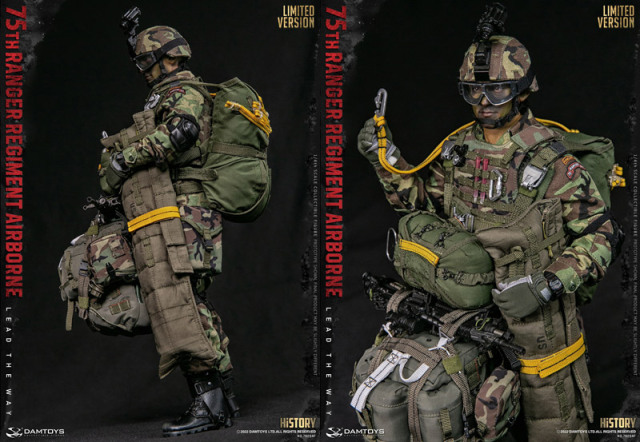 DAMTOYS 1/6 US陸軍 第75レンジャー連隊 エアボーン DAMTOYS 1/6 US陸軍 第75レンジャー連隊 エアボーン 1/6