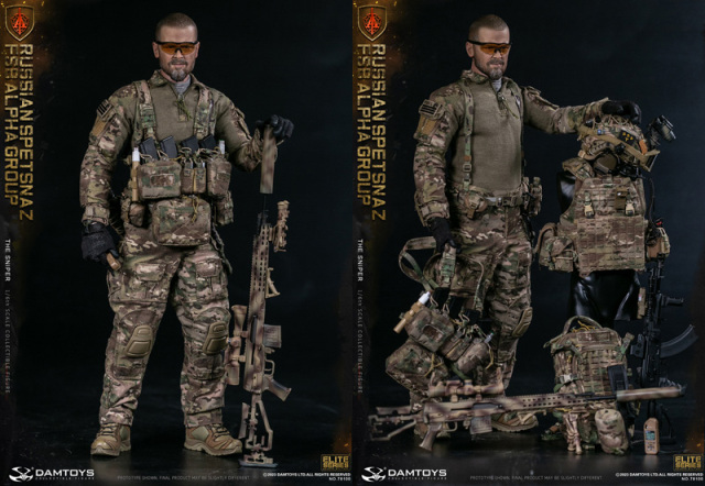 DAM】No.78100 1/6 RUSSIAN SPETSNAZ FSB ALPHA GROUP SNIPER