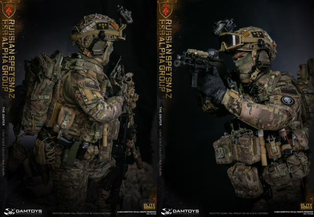 DAMTOYS1/6ロシアスペッツナーズアルファグループ DAMTOYS1/6ロシアスペッツナーズアルファグループ