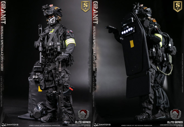 DAM】No.78103S 1/6 RUSSIAN SPETSNAZ MVD SOBR GRANIT ELITE