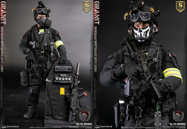 DAM】No.78103S 1/6 RUSSIAN SPETSNAZ MVD SOBR GRANIT ELITE