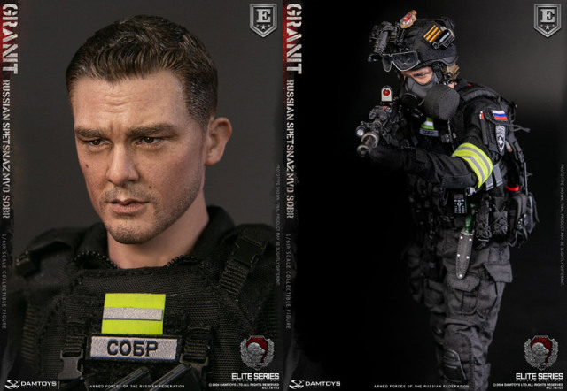 DAM】No.78103 1/6 RUSSIAN SPETSNAZ MVD SOBR GRANIT ELITE