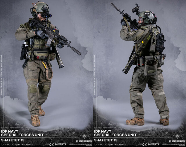 DAM】No.78104 1/6 IDF Navy special forces unit Shayetet 13