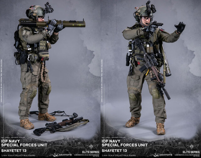 DAM】No.78104 1/6 IDF Navy special forces unit Shayetet 13